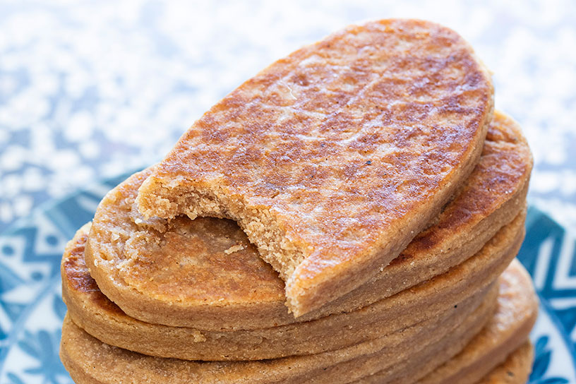 ijzerkoekjes op een schoteltje